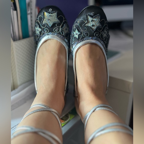 Naughty Monkey beaded shoes size 6 - Picture 8 of 9